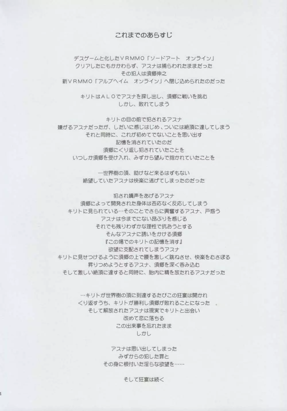 堕チル -アスナ2- - page3