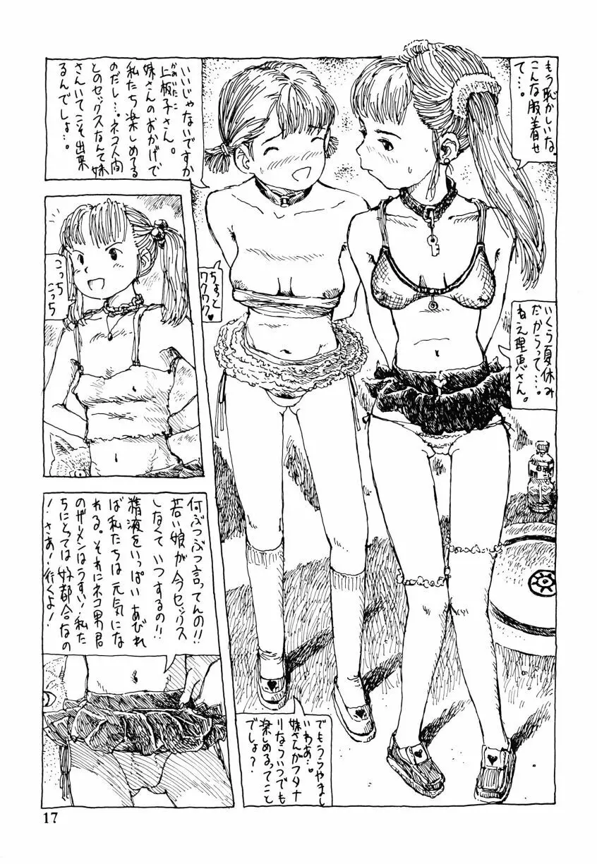 フタナリ姉妹とネコ人間Vol.1 - page17