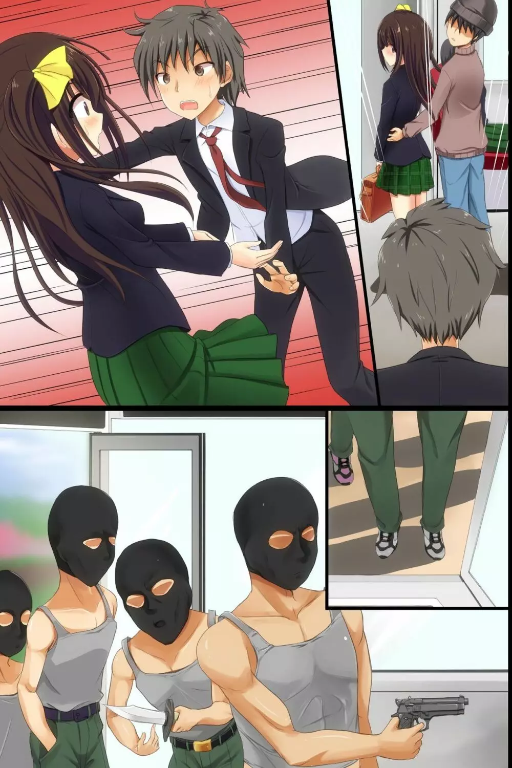 監禁バス～ジャックされて全裸にハメられる女達 - page56