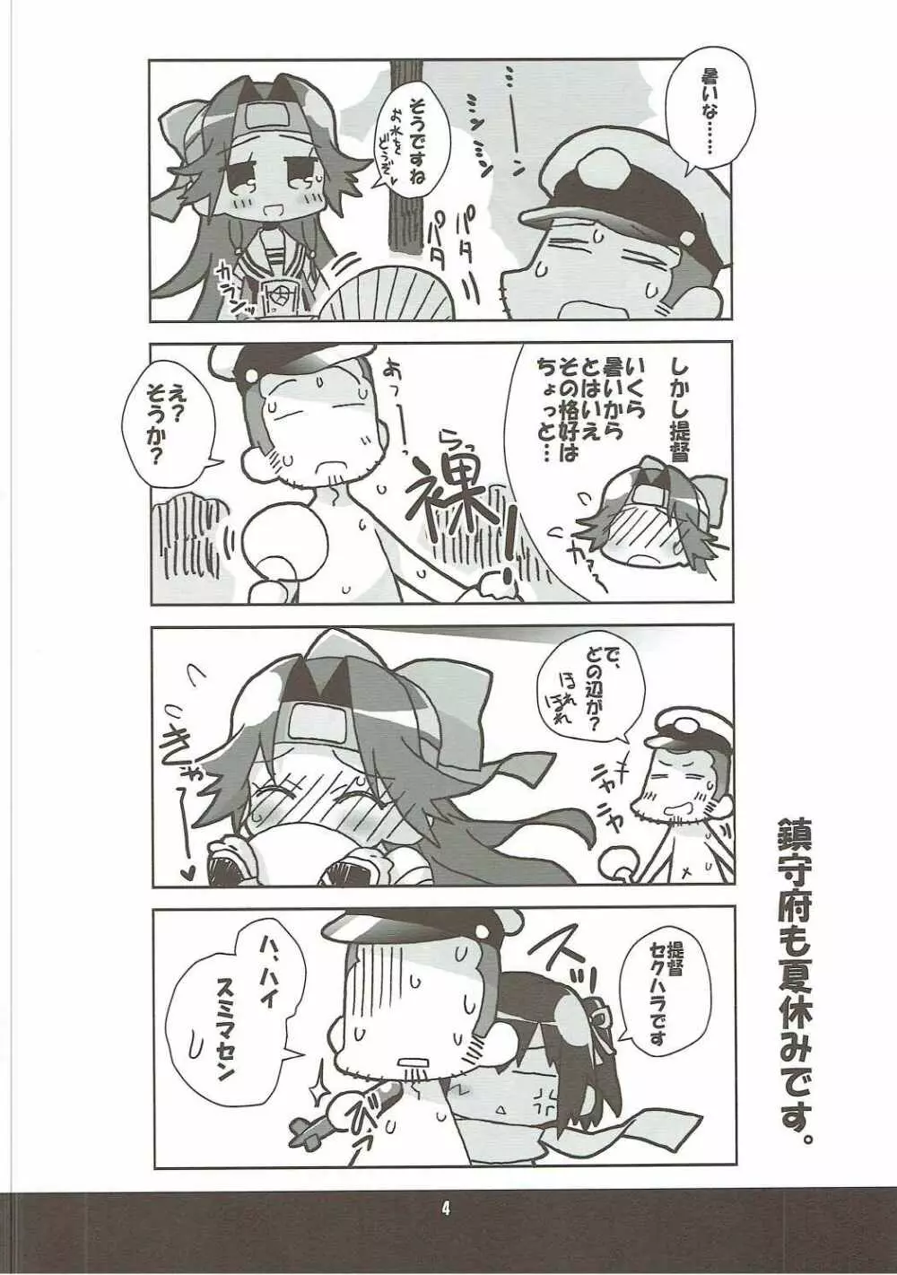 神通さんの夏休み in 鎮守府 - page3