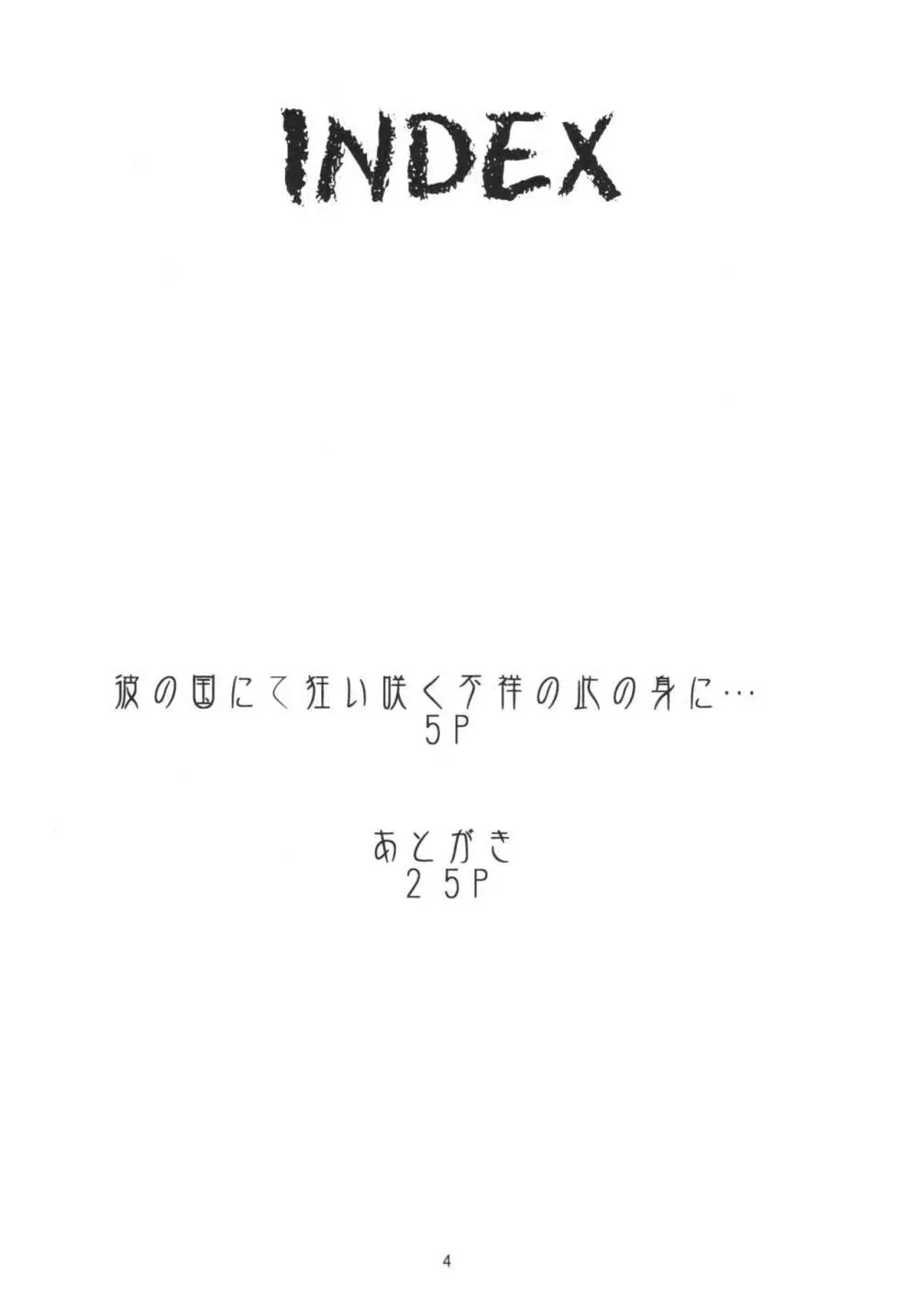 彼の国にて狂い咲く不祥の此の身に…＋ペーパー - page4