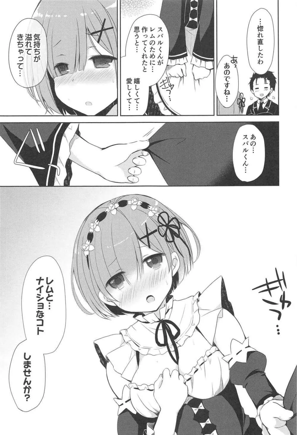 レムとナイショなコトしませんか? - page14