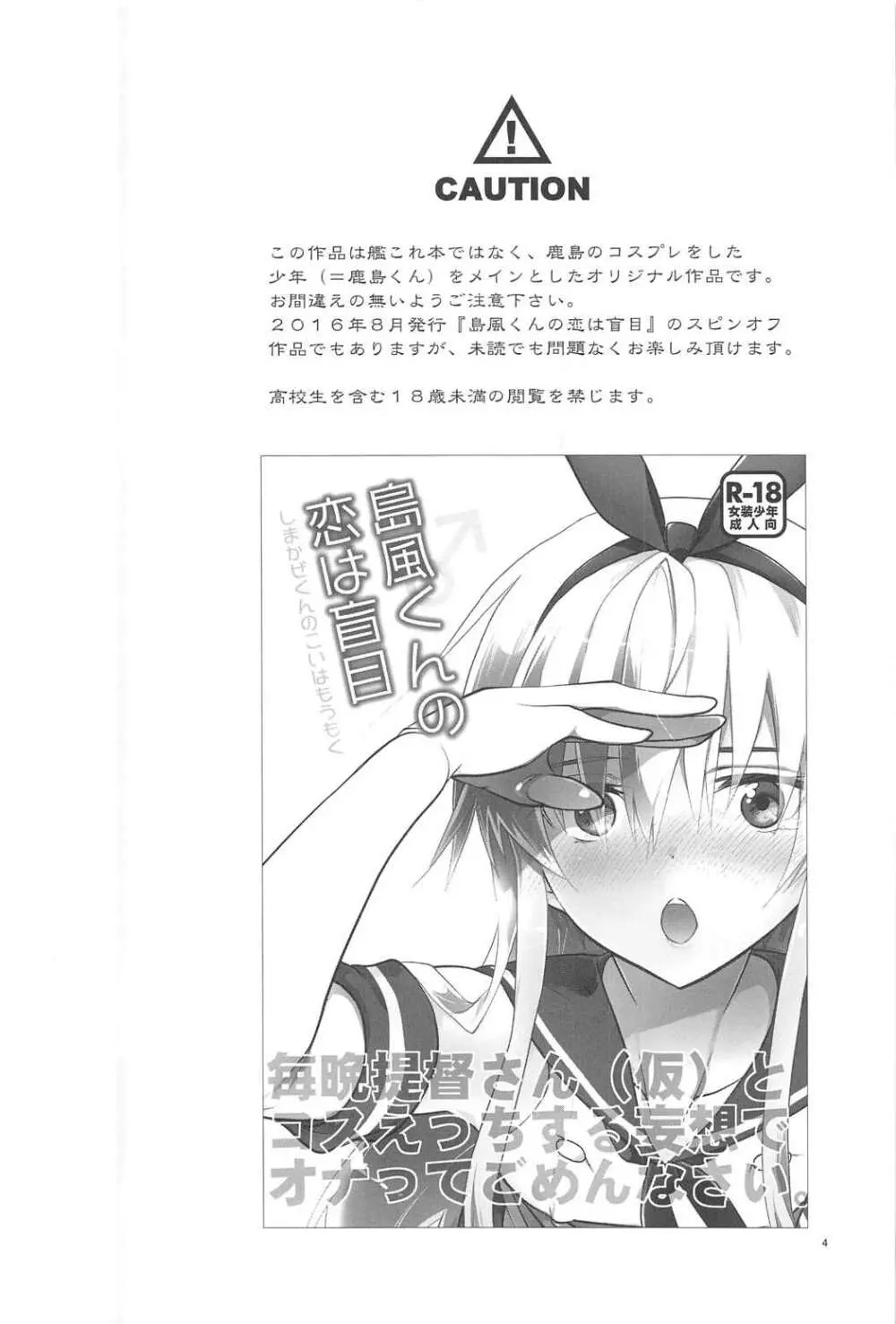 鹿島くんには提督がいない - page3