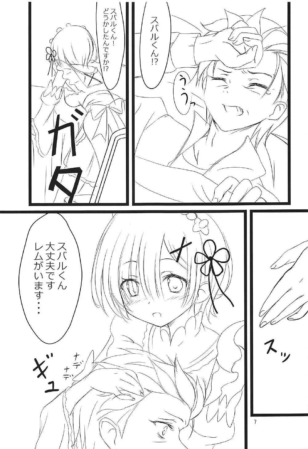 レムが授乳手コキするだけの本 - page6
