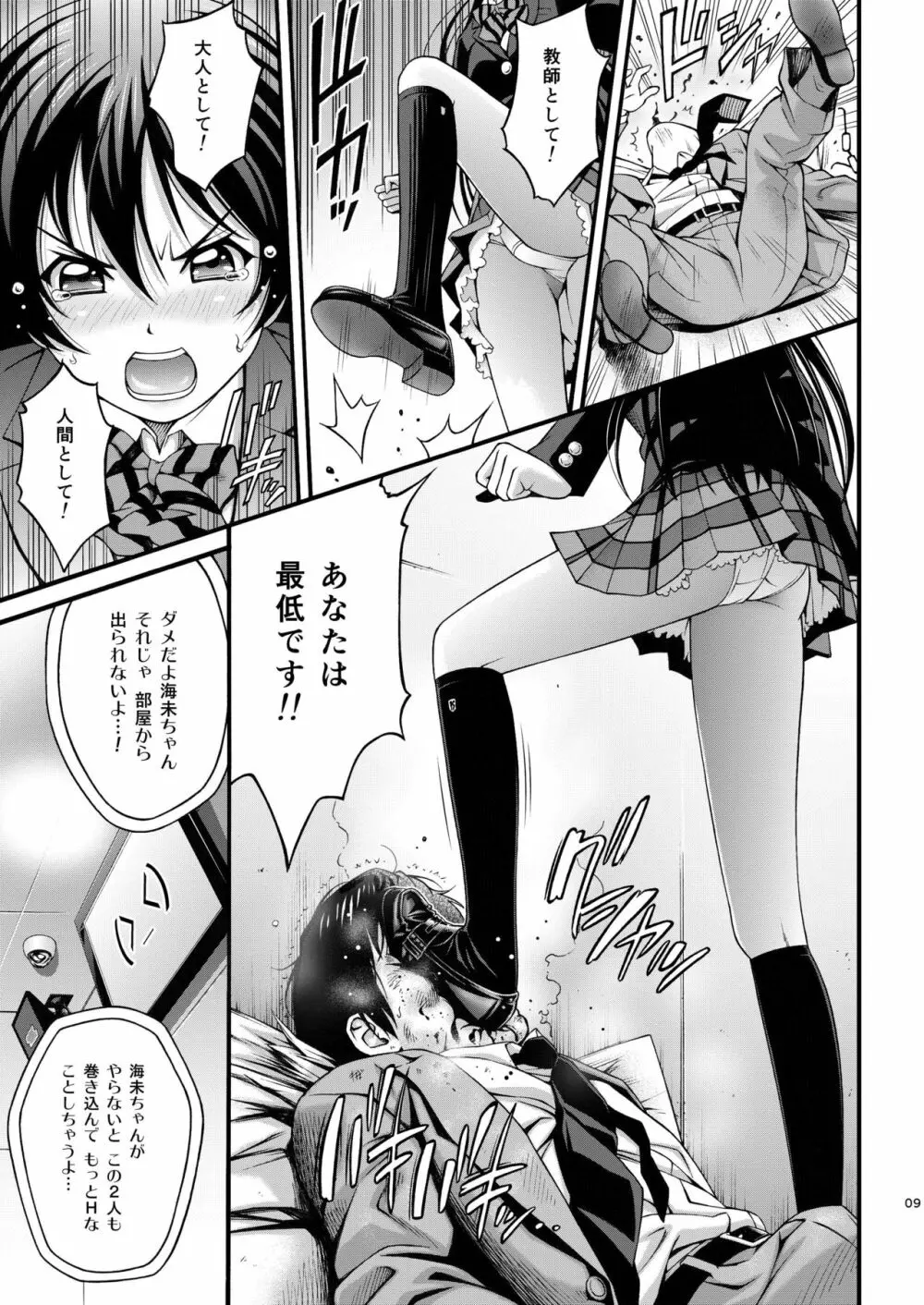 うみちゃんの屈辱 - page8