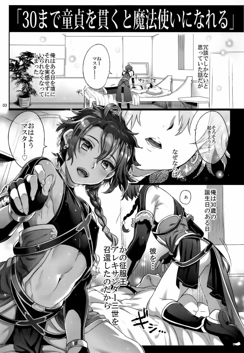 Fate/DT♂rder course：Alexander - page3