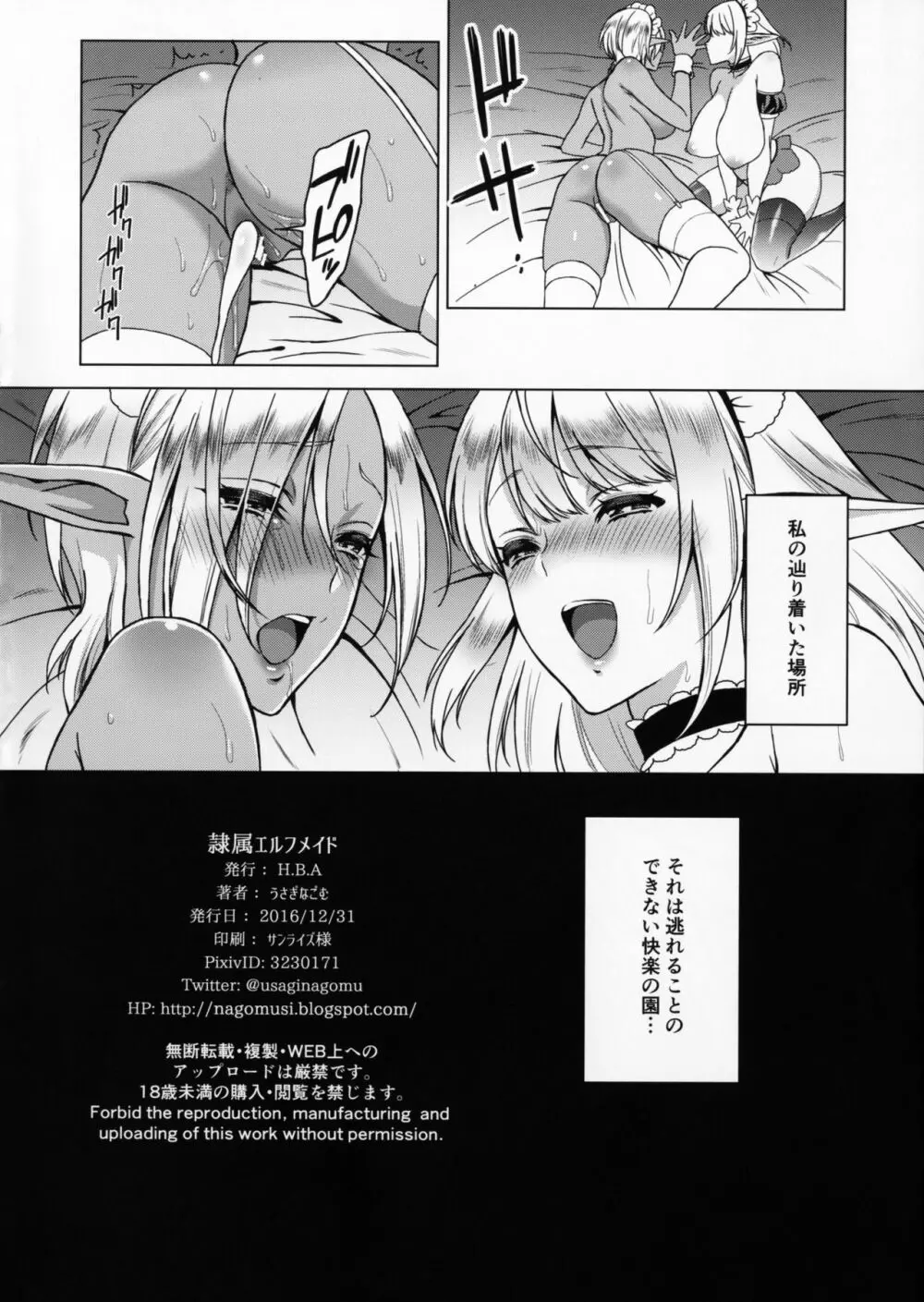 隷属エルフメイド + C91会場限定本 - page25