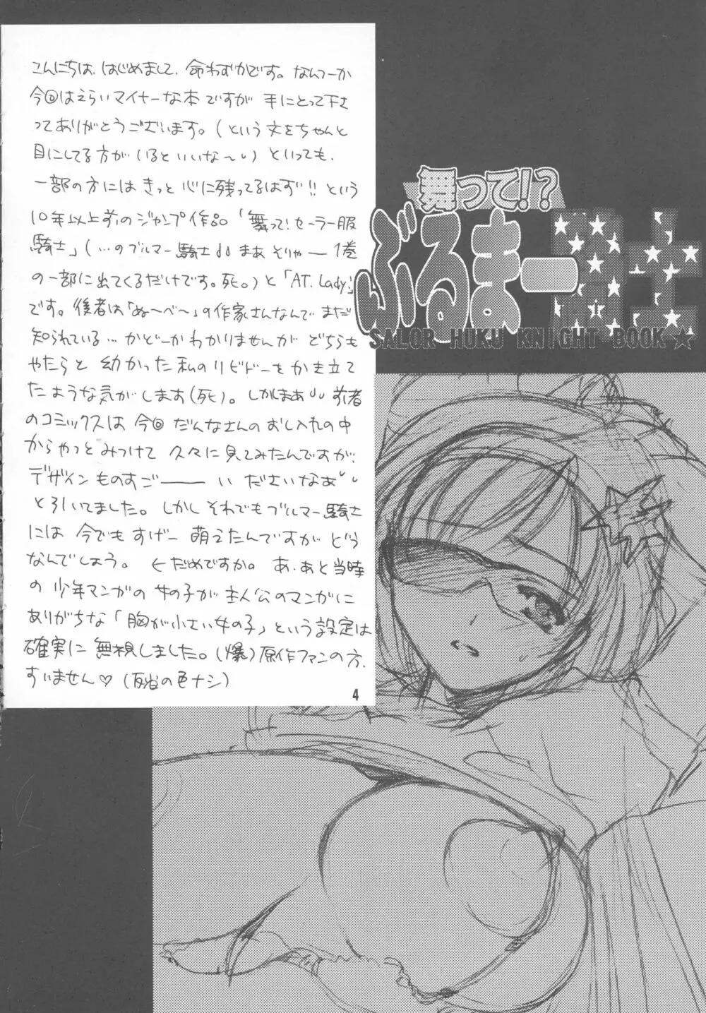 舞って!?ぶるまー騎士 - page4