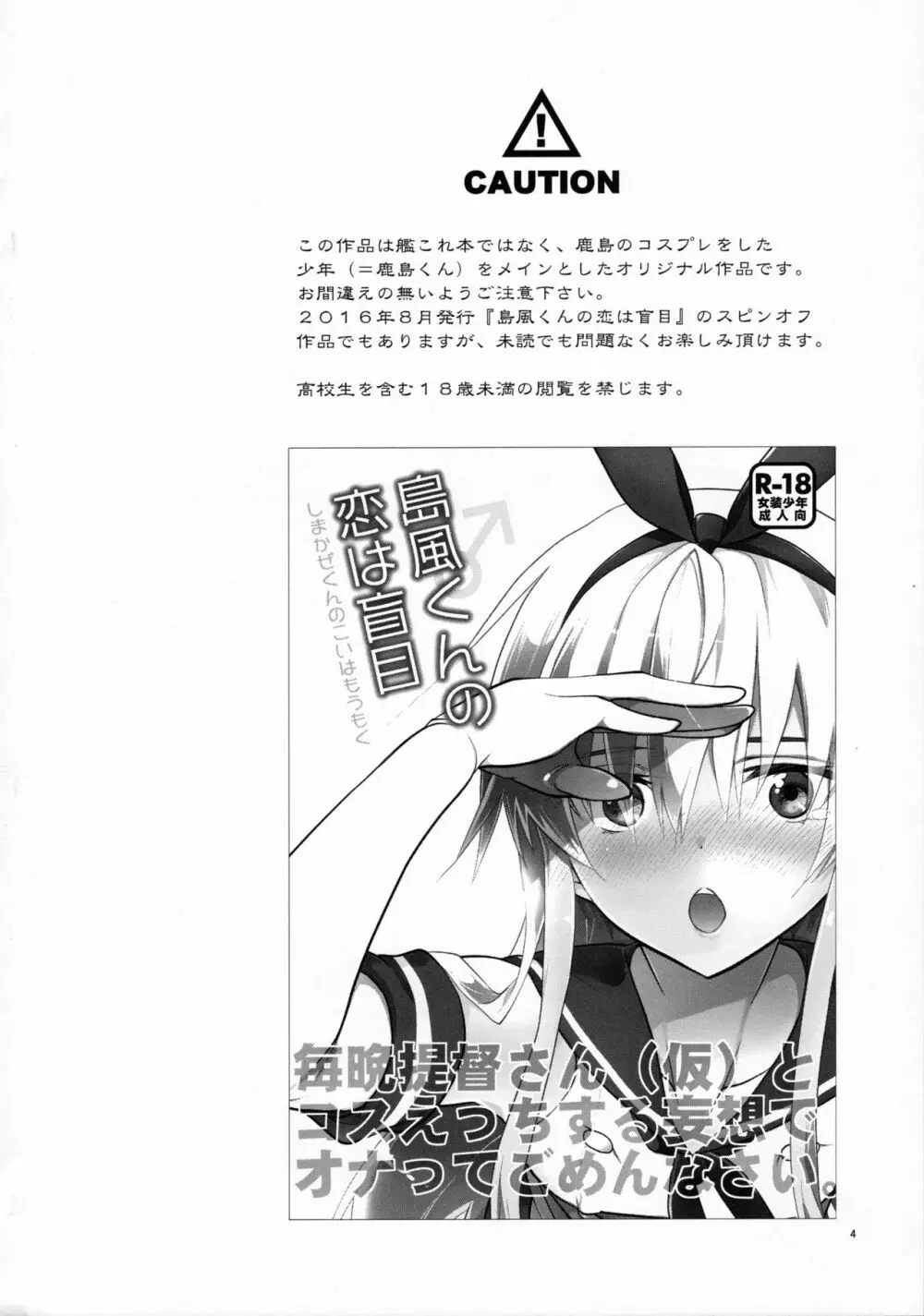 鹿島くんには提督がいない - page3