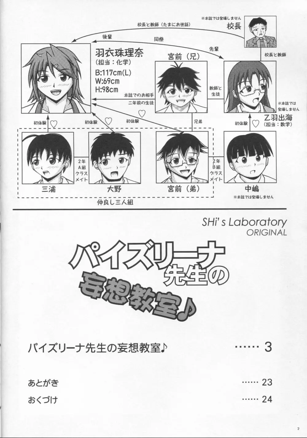 パイズリーナ先生の妄想教室♪ - page3