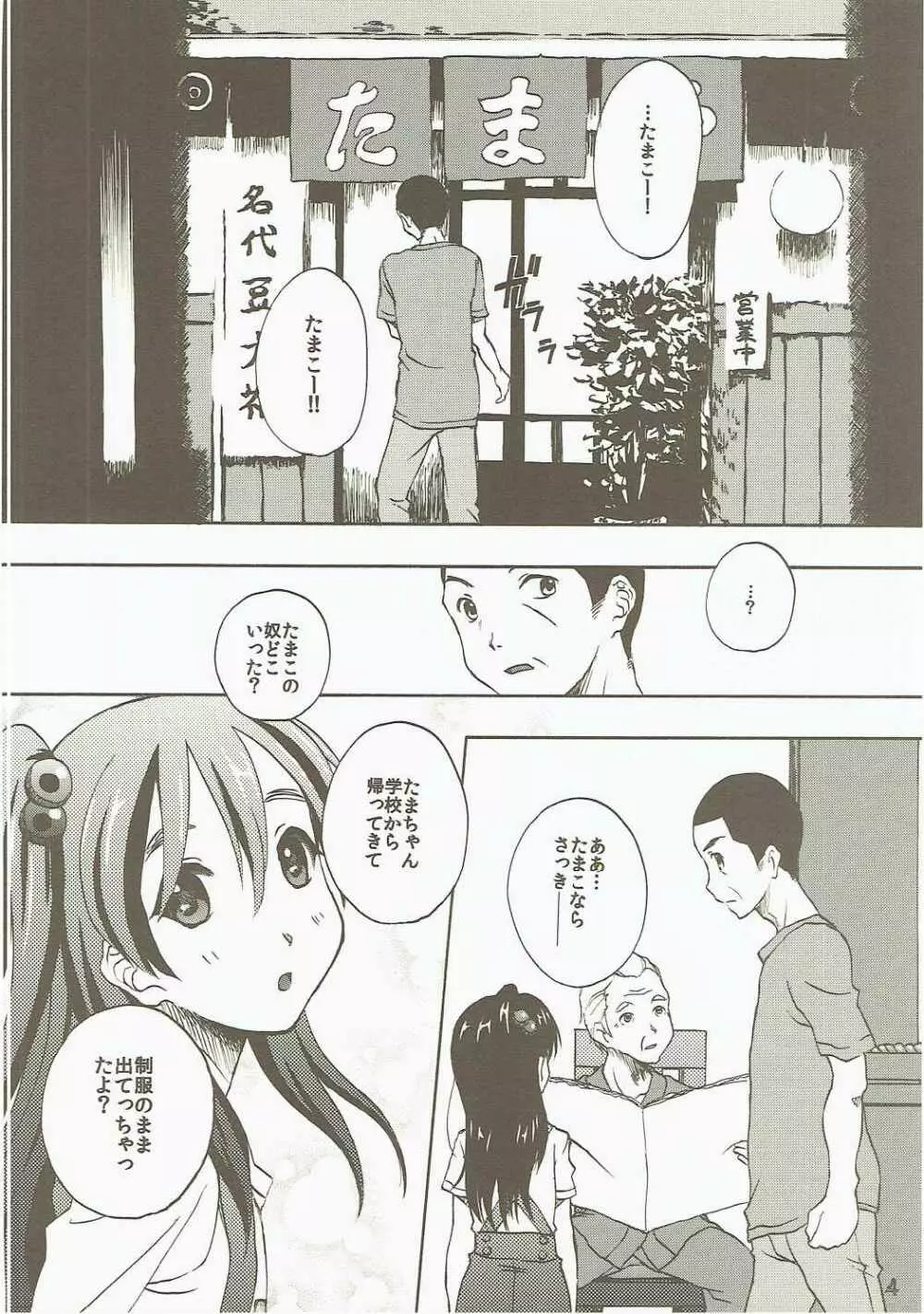 小股の切れ上がったいいたまこ。 - page3