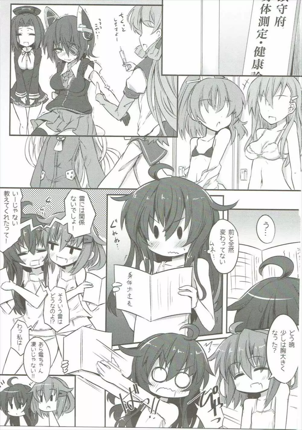 暁＆雷の第六くちくみるく！ - page2