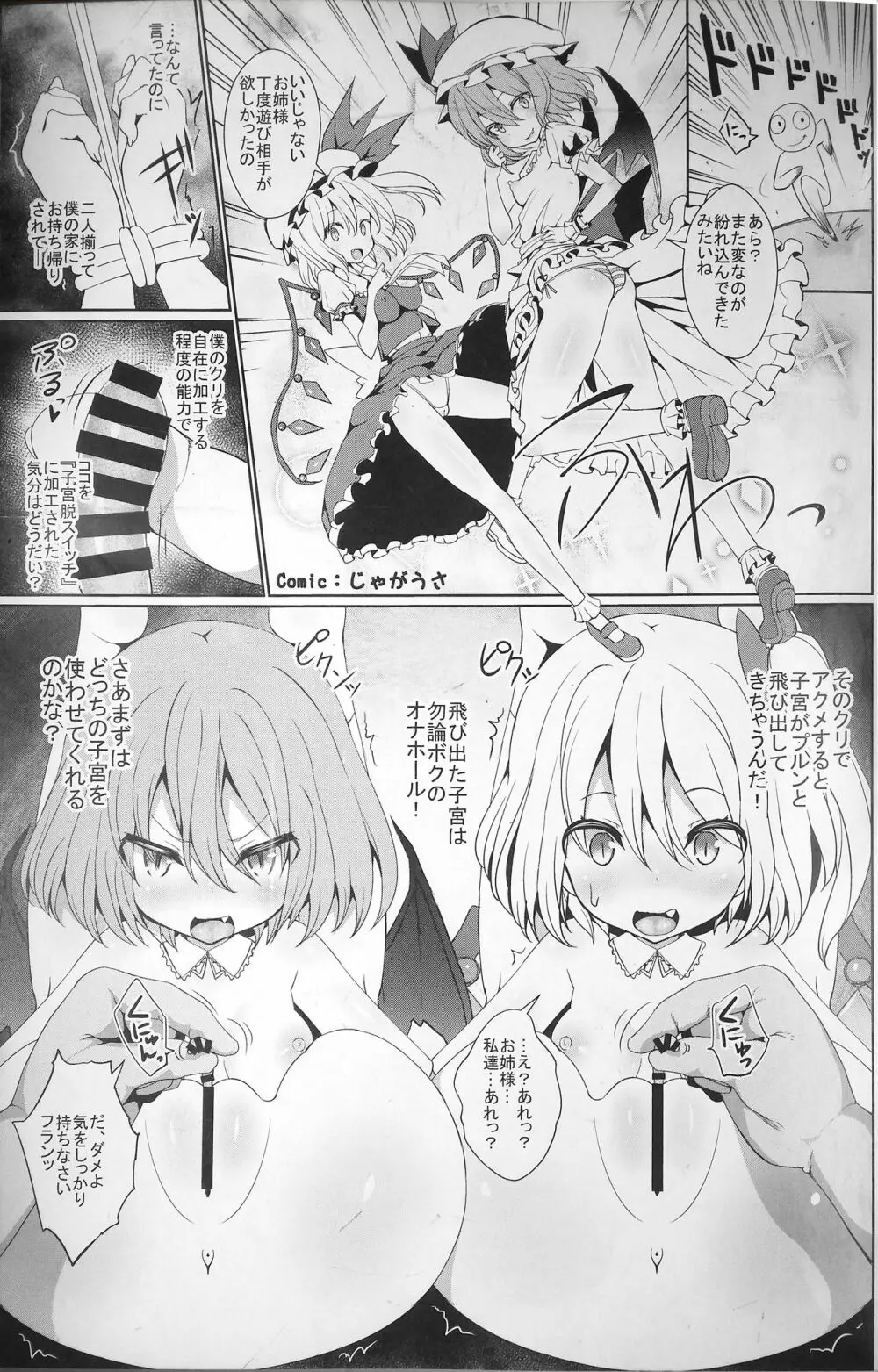 東方子宮脱合同誌2:だめぇ!そのでちゃってるのは赤ちゃんのおへやです…生おなほだなんていわないで… - page2