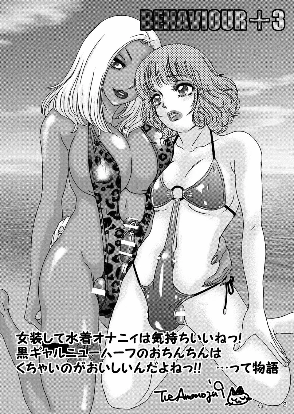 BEHAVIOUR+Vol.3 ～女装して水着の…とかって本～ - page2
