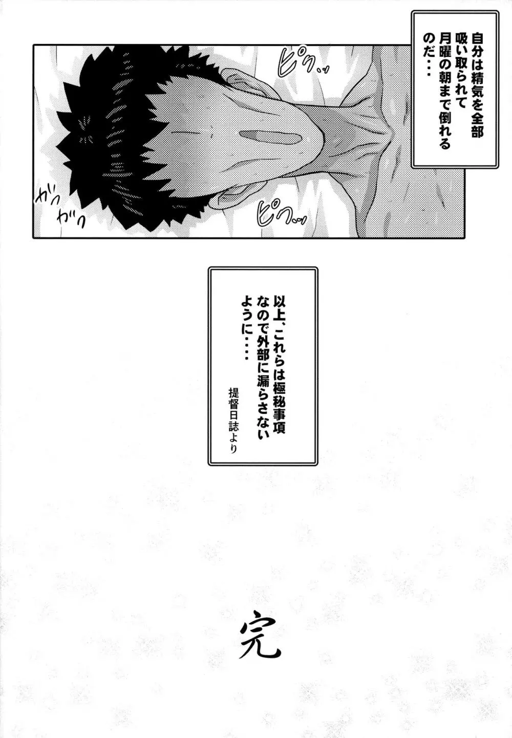 ドMな提督と性欲強めな艦娘の夜戦日誌!! - page21