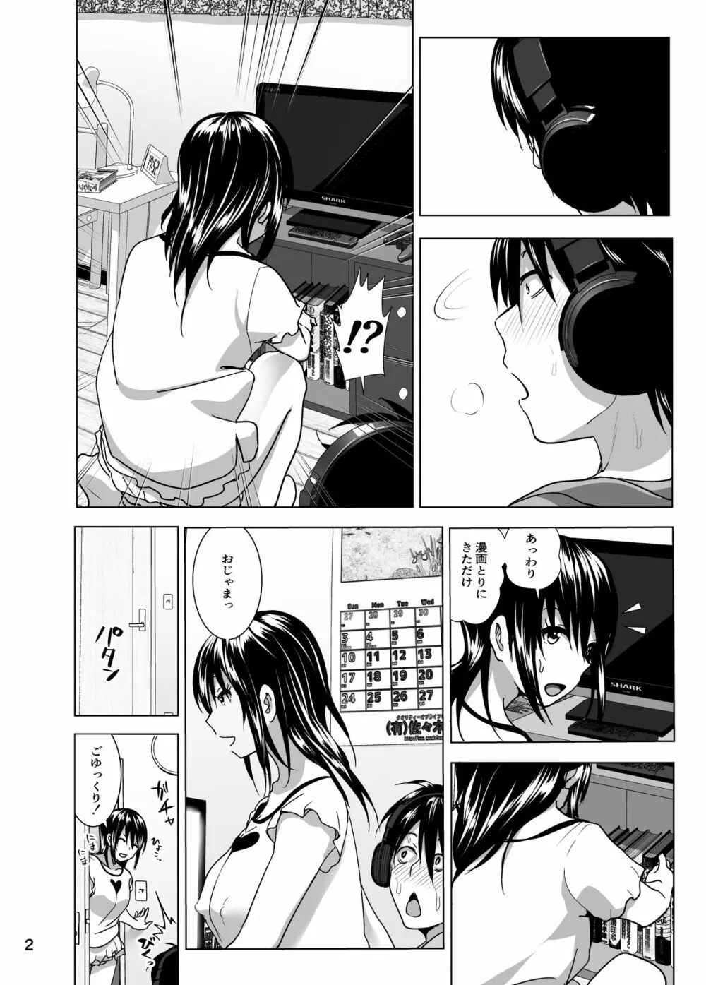 妹のおっぱいがまるだしだった話4 - page3