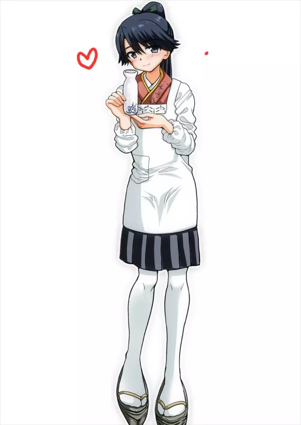 鳳翔さんのスカートがスケスケになってしまった! - page27