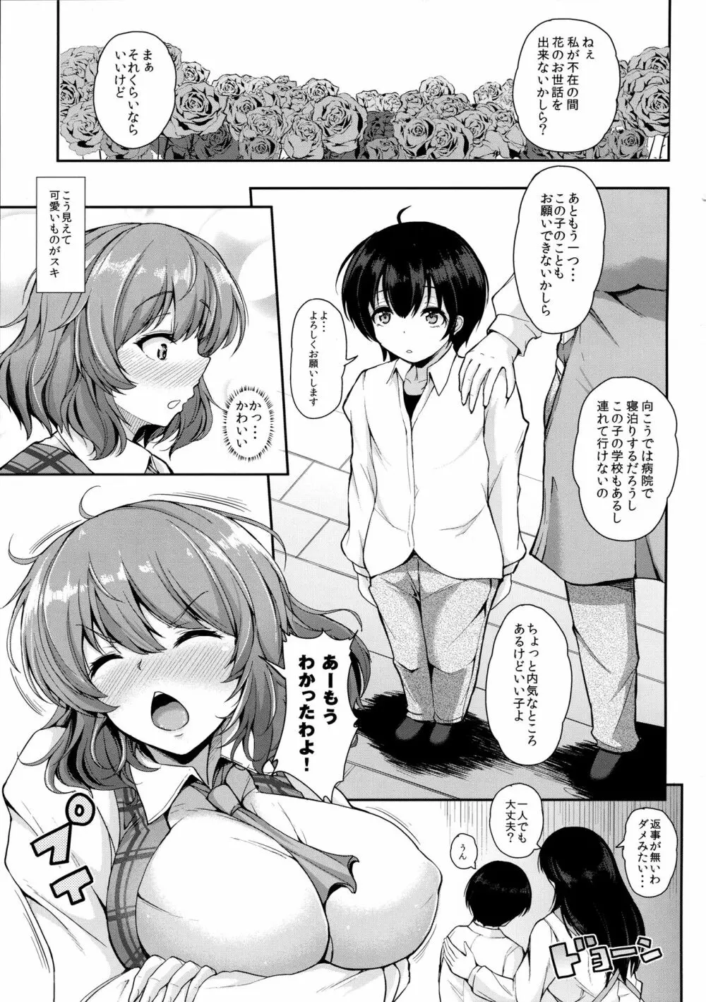 風見幽香と内緒プレイ - page4