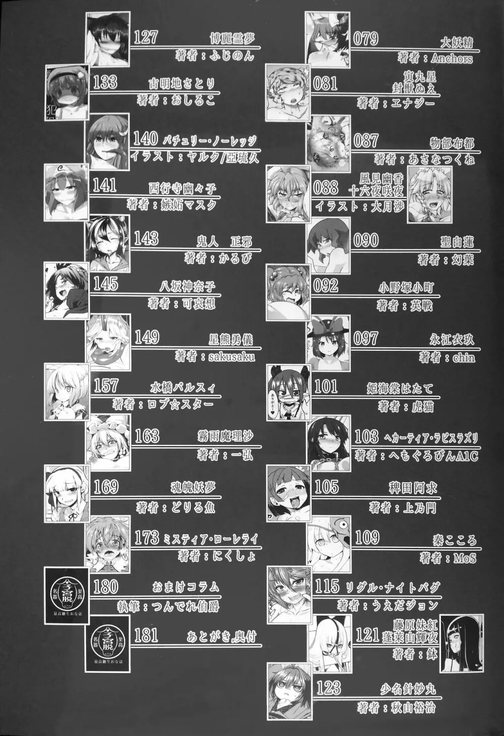 東方子宮脱合同誌2:だめぇ!そのでちゃってるのは赤ちゃんのおへやです...生おなほだなんていわないで... - page12