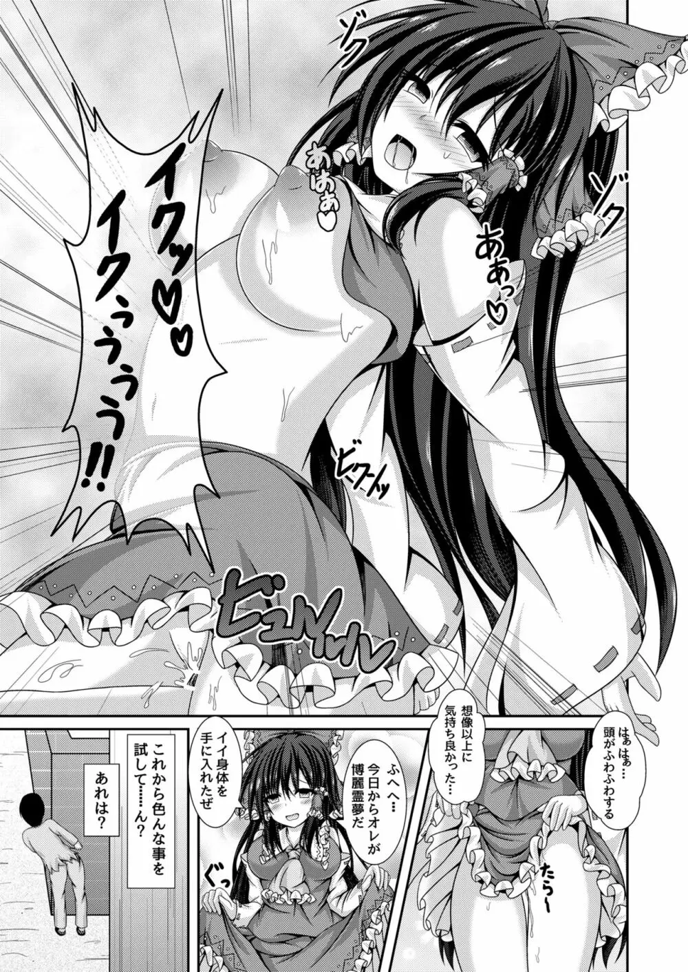 霊夢とアリスに憑依転生 - page10