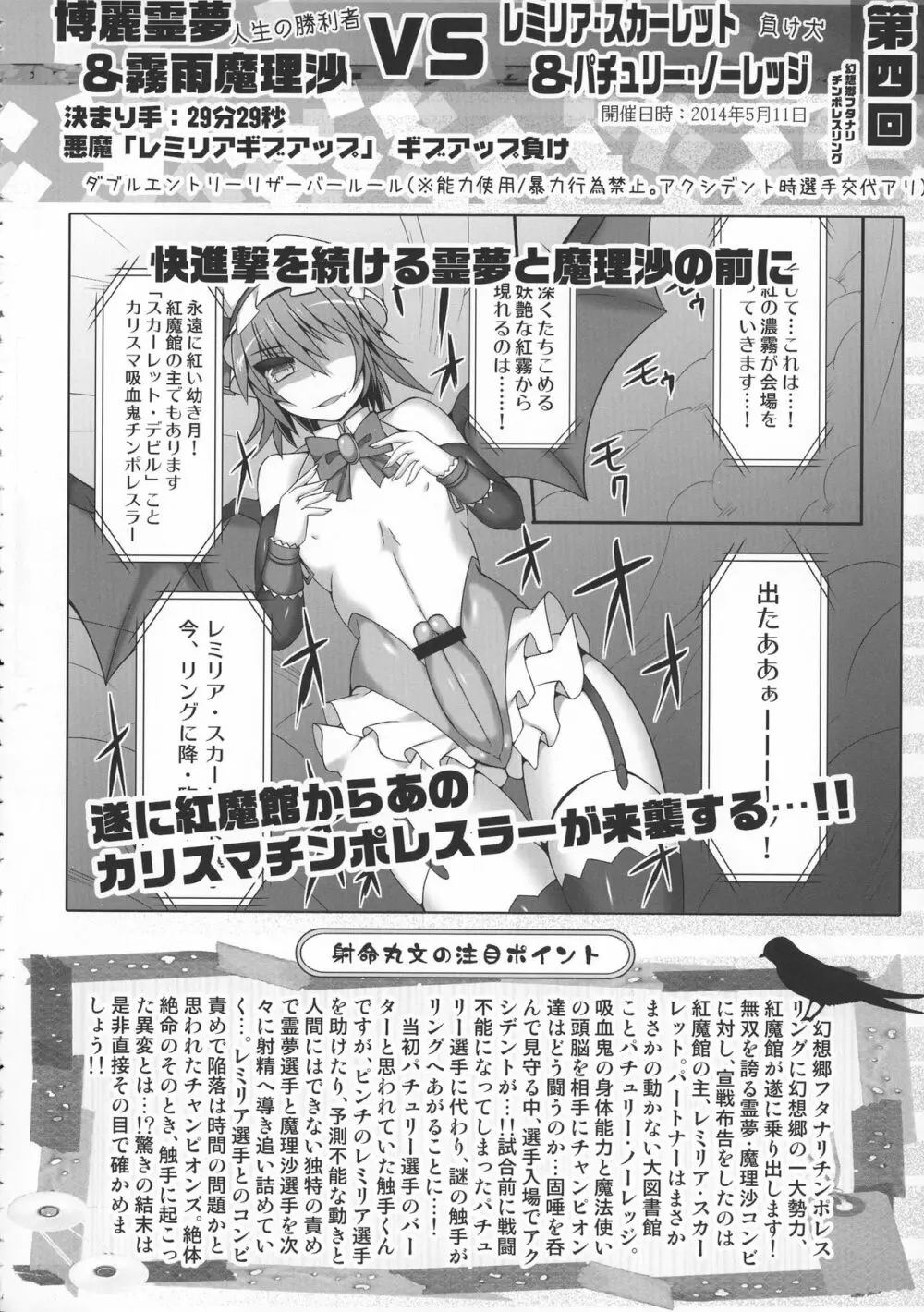 幻想郷フタナリチンポレスリング 5th Anniversary Memorial Book - page24