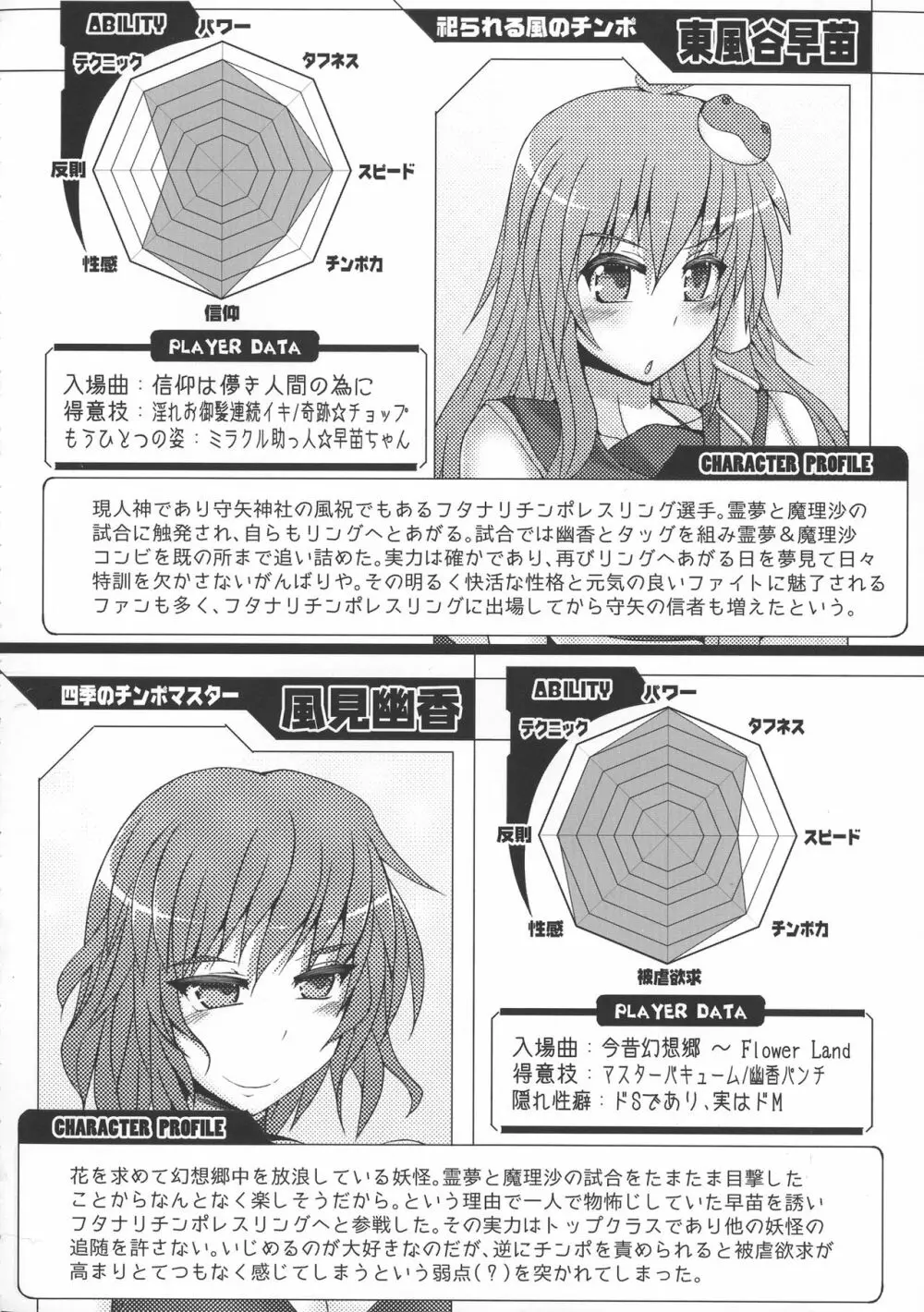 幻想郷フタナリチンポレスリング 5th Anniversary Memorial Book - page42