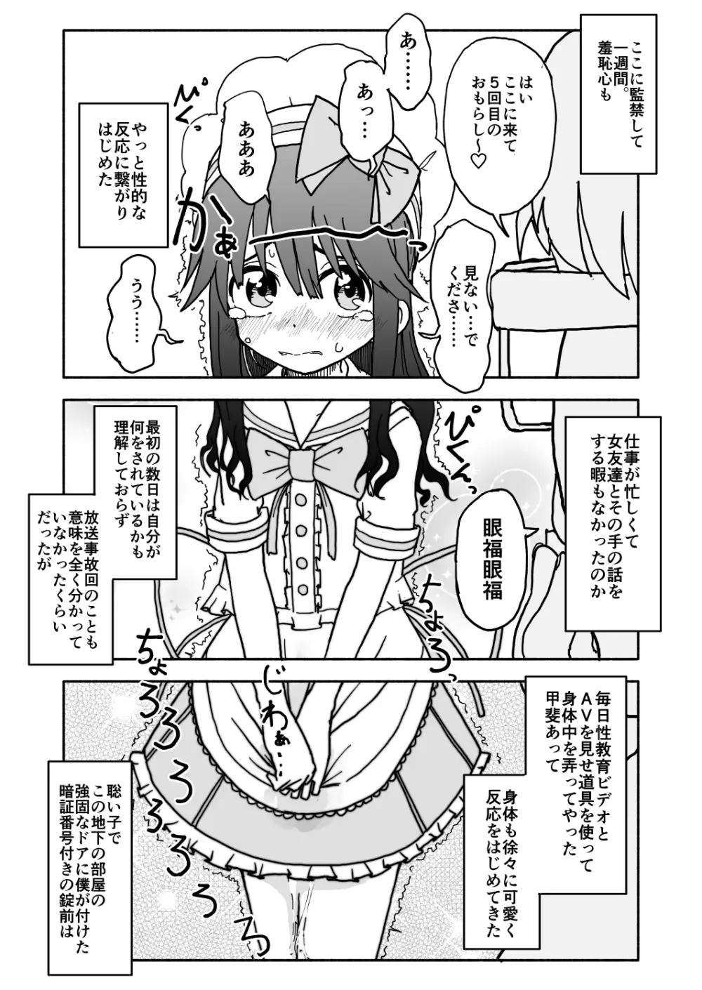 お菓子作りアイドル☆ギミー！監禁調教漫画 - page25