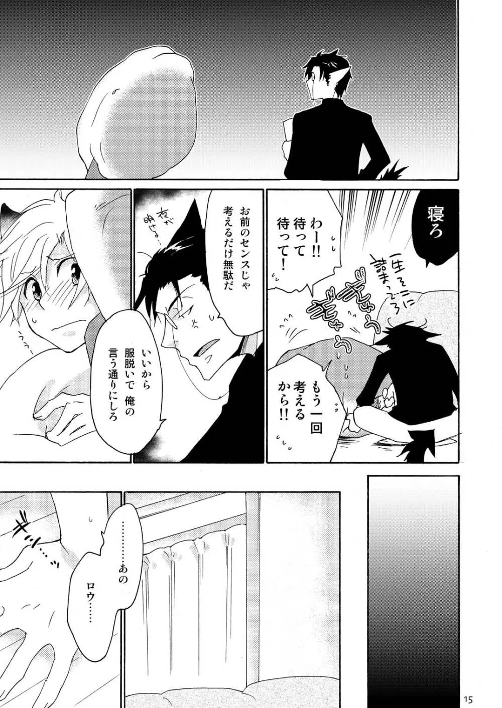 WOLF'S CAT Macaron: - page15