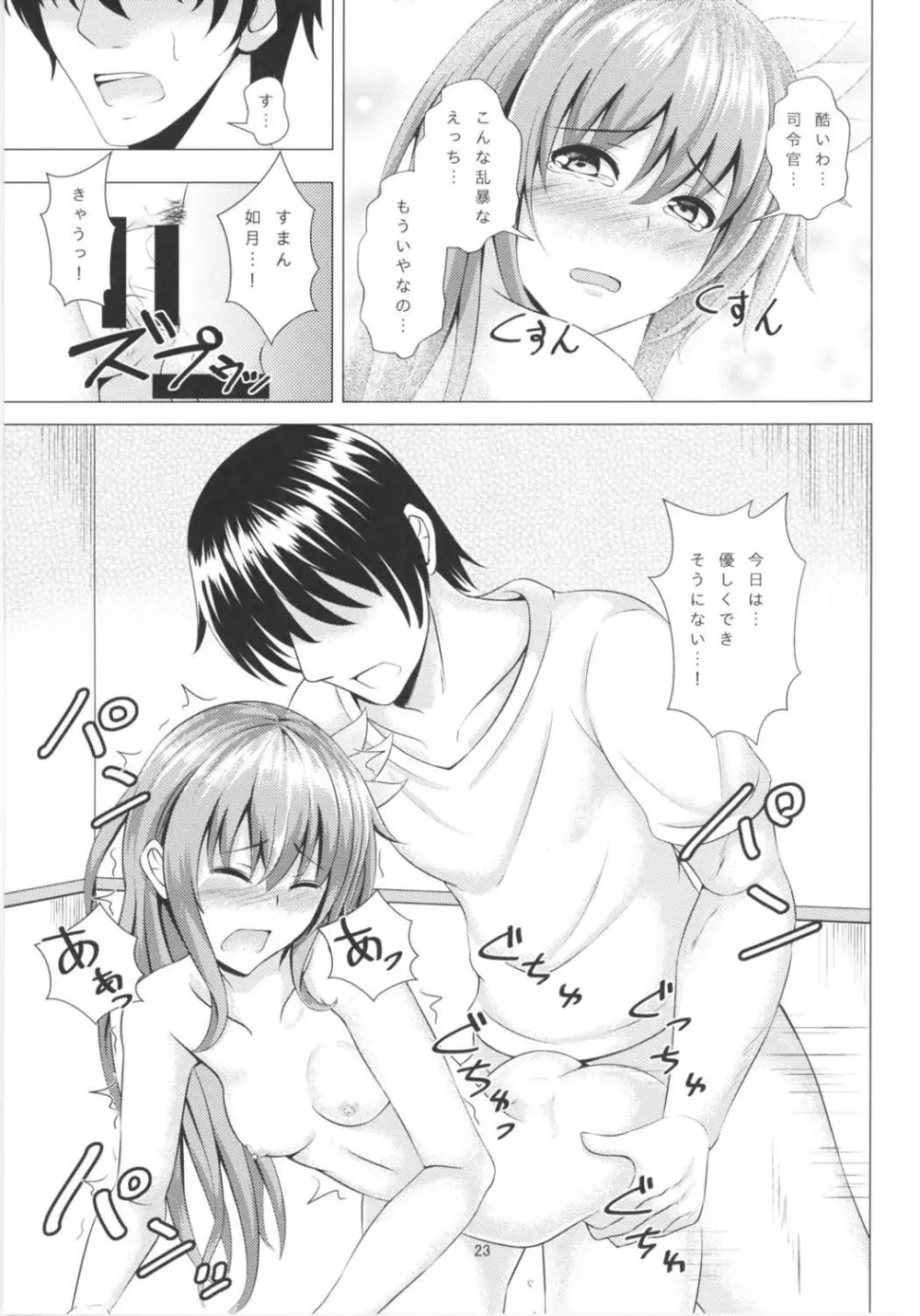 傾国の如月3 酔うとダメになっちゃう如月ちゃん - page22