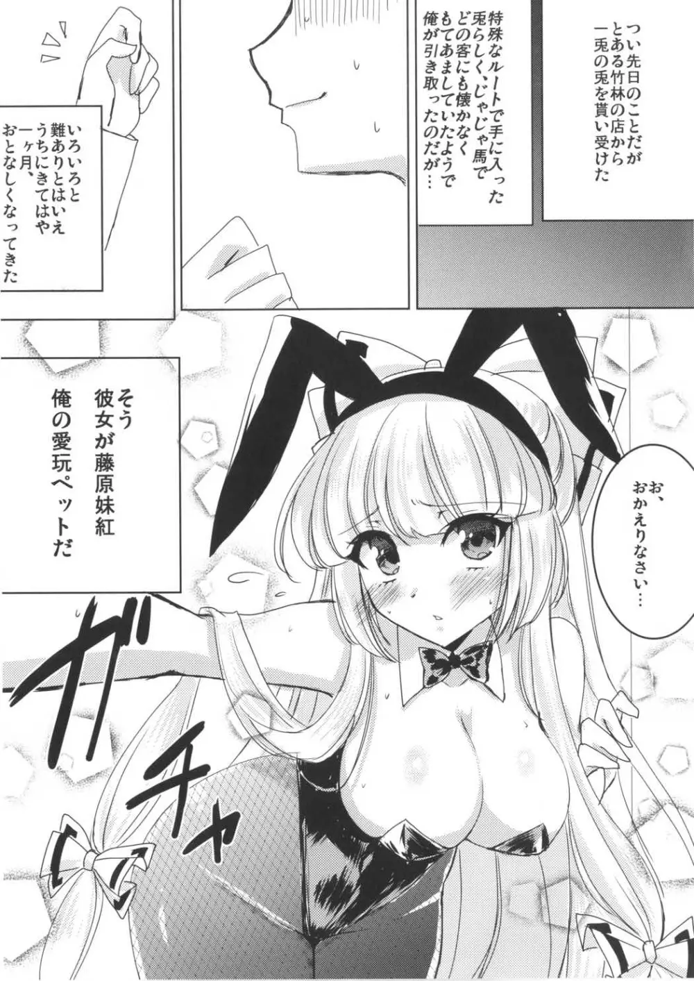 バニーもこたんと仲良しセックス2 - page2