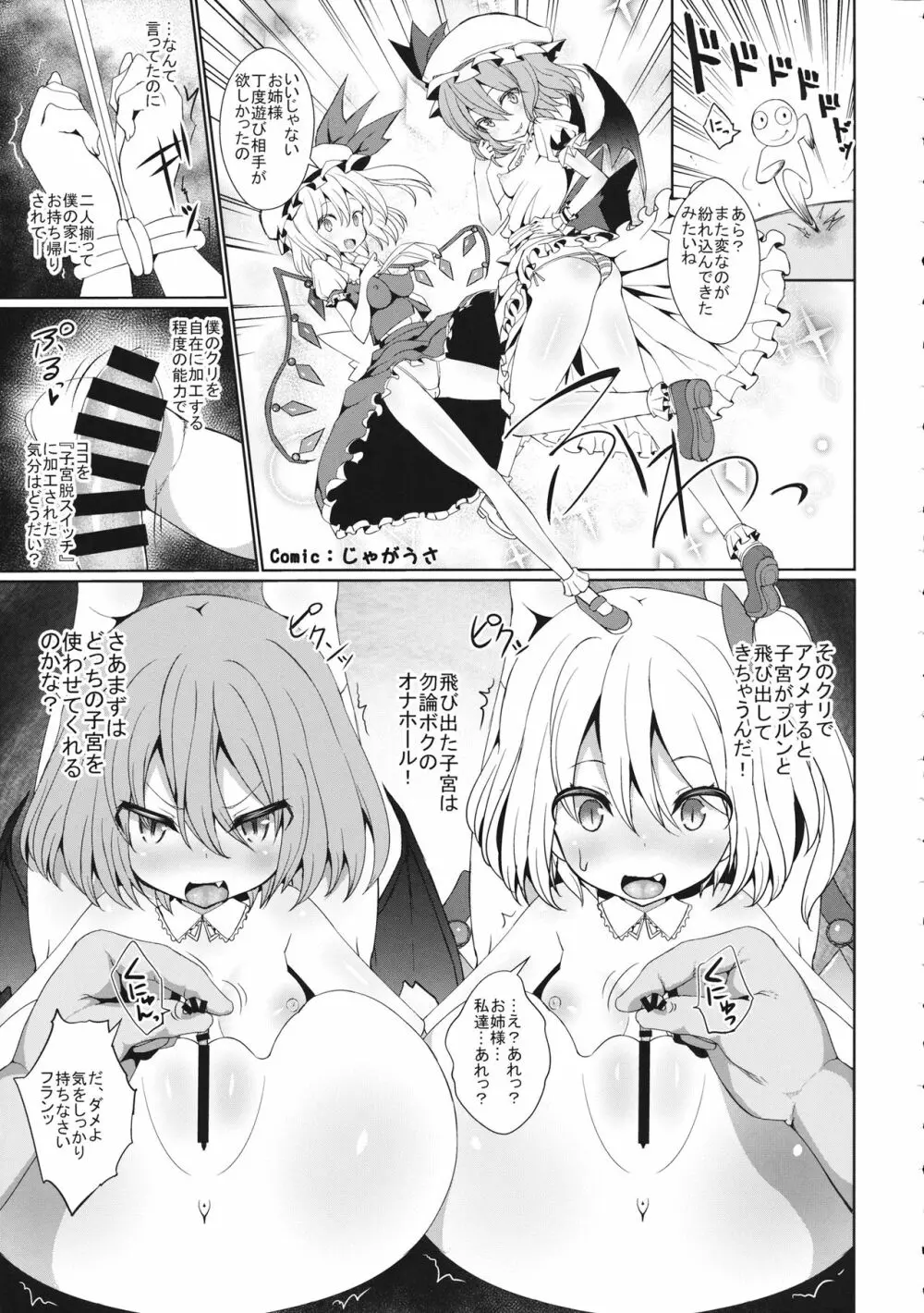 東方子宮脱合同誌2 だめぇ!そのでちゃってるのは赤ちゃんのおへやです...生おなほだなんていわないで... - page22