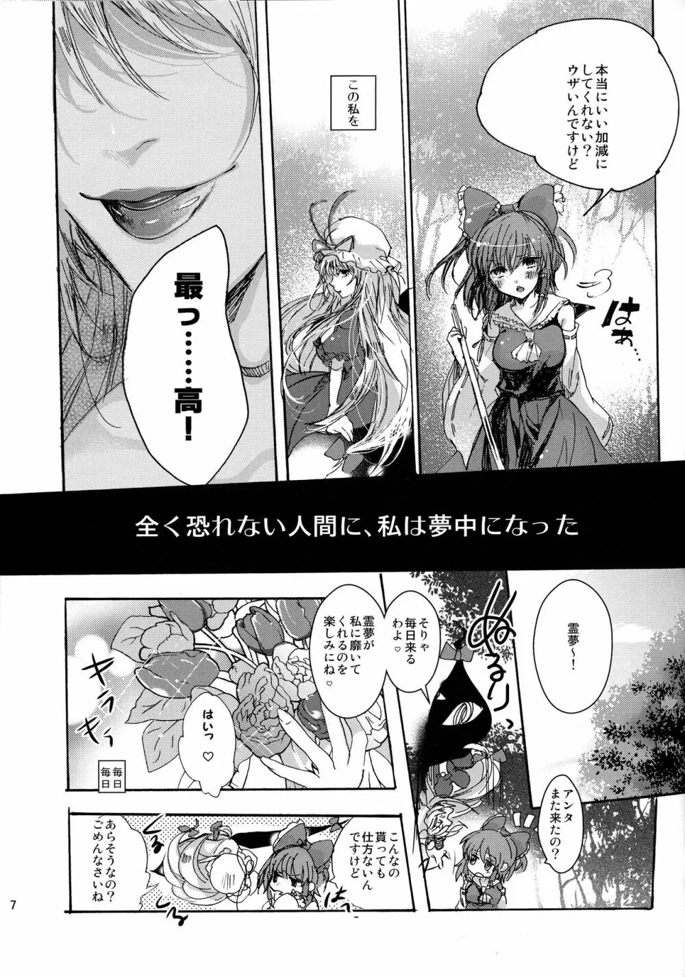 私のことが大好きな博麗の巫女 - page6