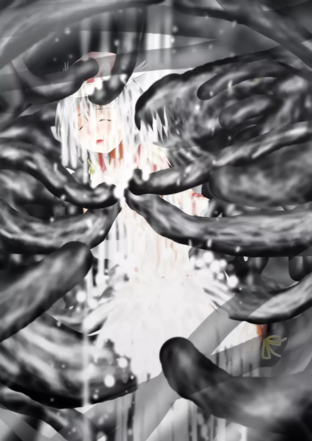 [でんで] 『不思議世界-Mystery World-ののな31』～つばきとネンの悪夢の強輪姦獄、魔淫欲に取り憑かれた村人達～ - page106