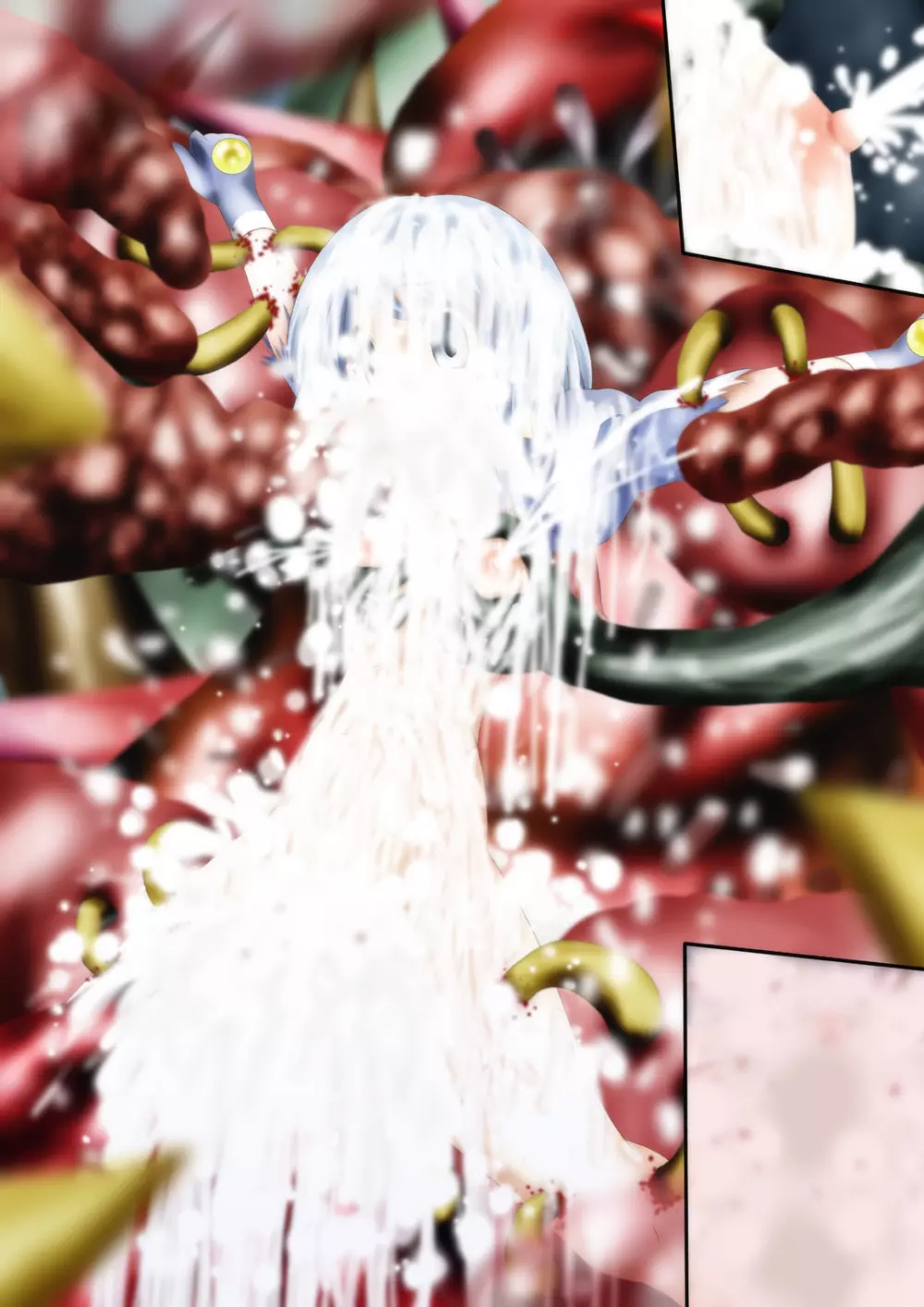 [でんで] 『不思議世界-Mystery World-ののな31』～つばきとネンの悪夢の強輪姦獄、魔淫欲に取り憑かれた村人達～ - page130