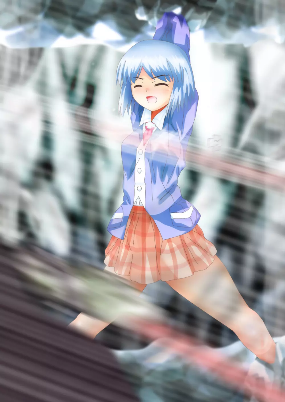 [でんで] 『不思議世界-Mystery World-ののな32』～青の救世主メアvs死の大魔王、復怨の魔岩拘束鞭撃淫獄刑～ - page140