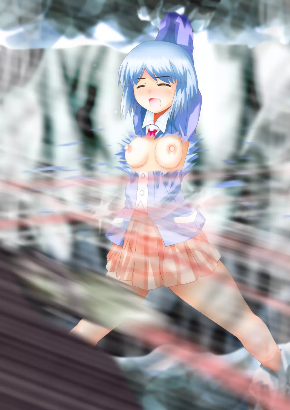 [でんで] 『不思議世界-Mystery World-ののな32』～青の救世主メアvs死の大魔王、復怨の魔岩拘束鞭撃淫獄刑～ - page145