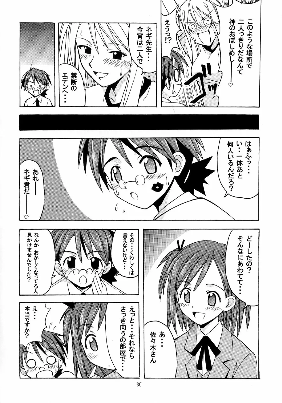 ネギ先生と賢者のブルマ - page29