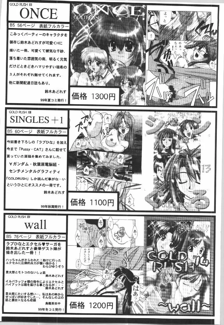 (C57) [Gold Rush (鈴木あどれす)] ~Wall~ (エクセルサーガ、ラブひな) [ページ欠落] - page70