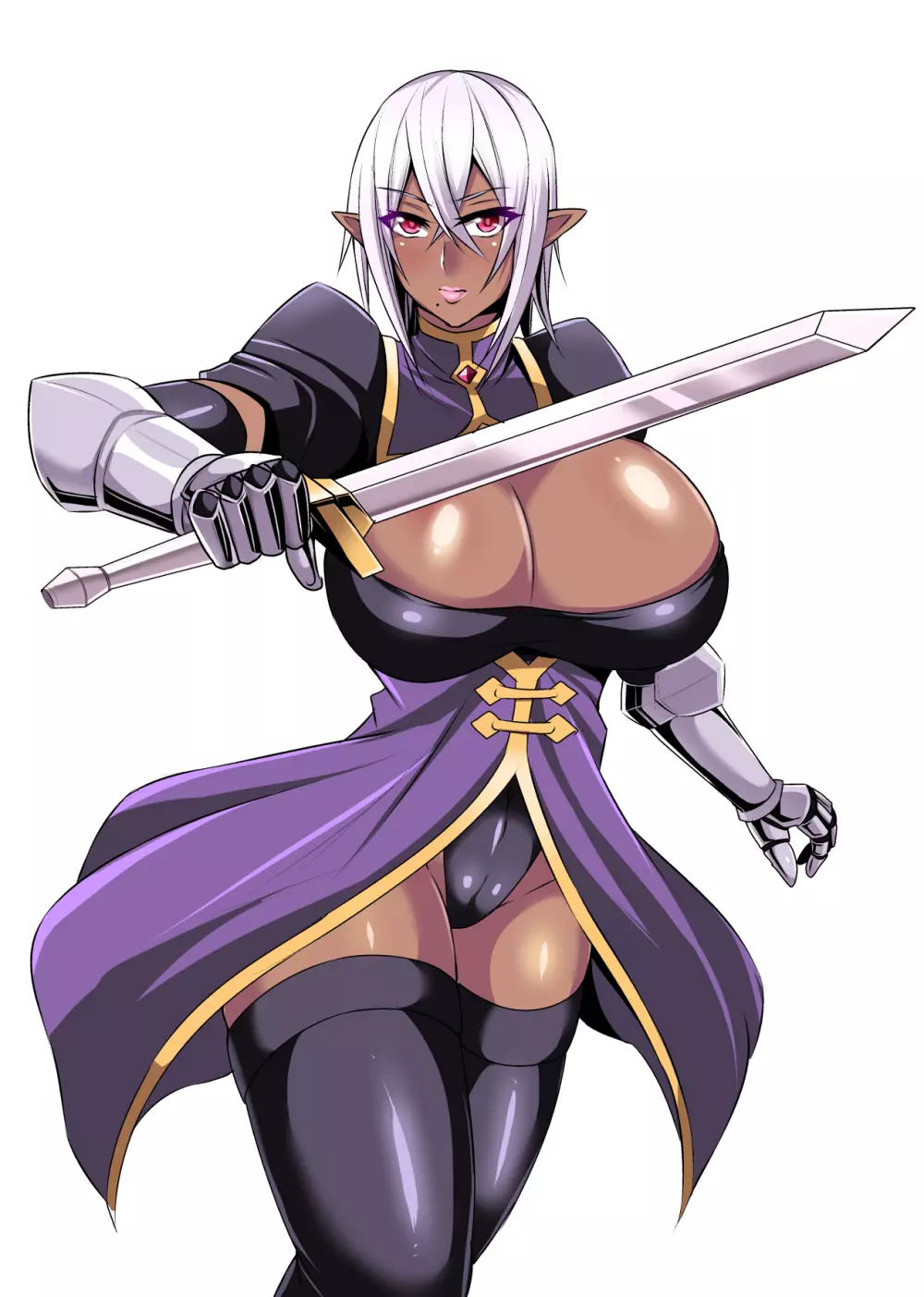 女将軍アルテシア ダークエルフ孕ませ調教記録 - page39
