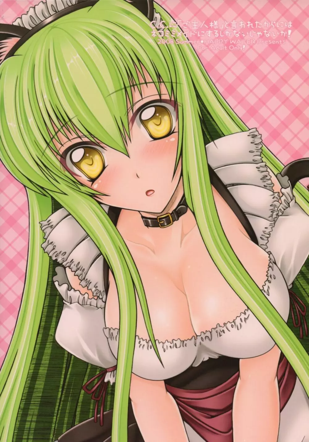 C.C.に「ご主人様」と言われたからにはネコミミメイドにするしかないじゃないか! - page14