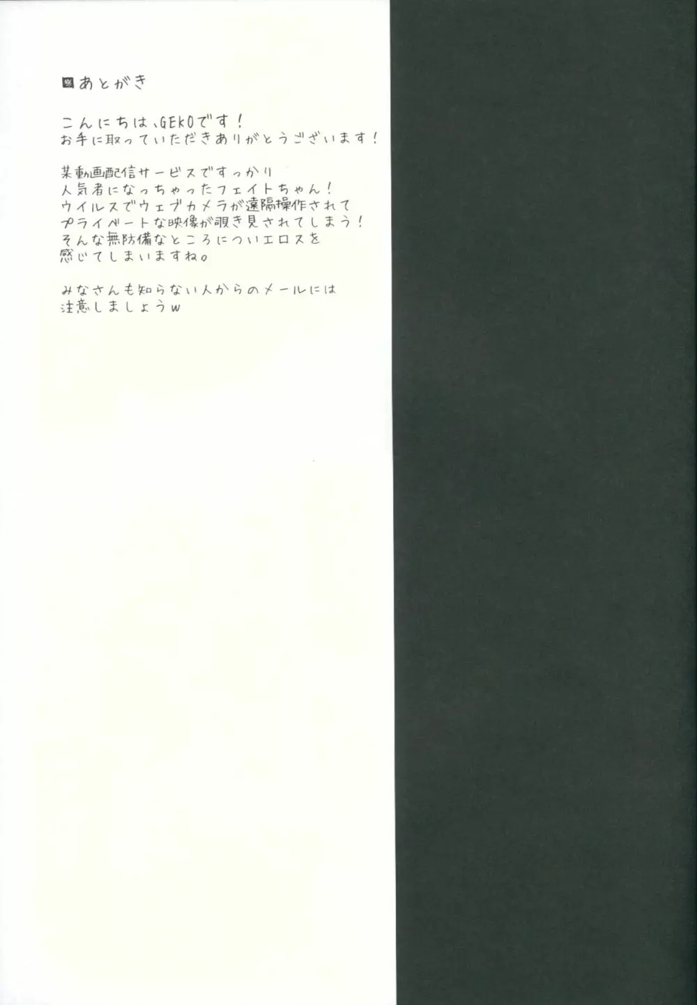 ●コ生主フェイトちゃん恥辱の生放送 - page20