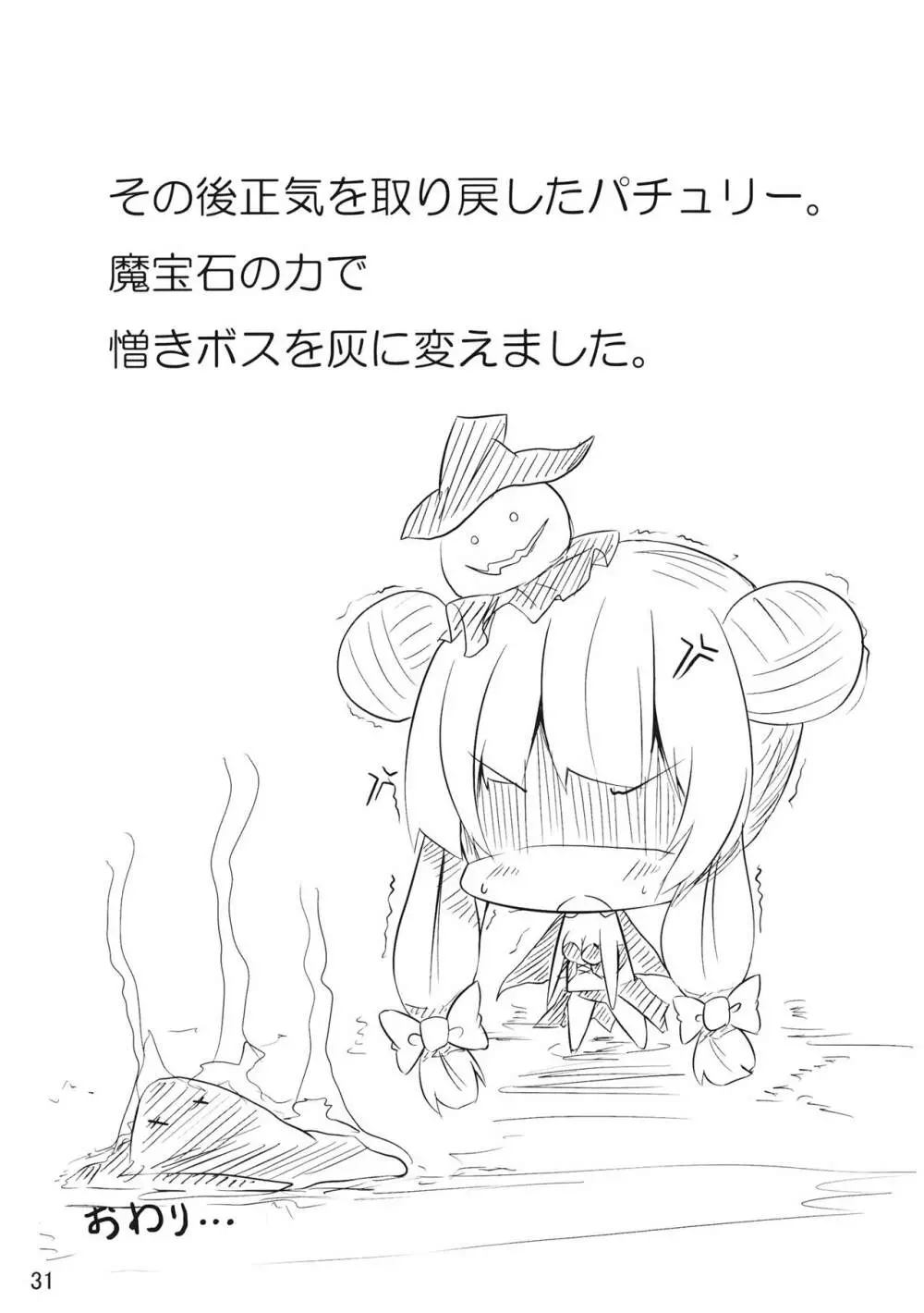 魔女っ娘パチュリーたん2 - page30