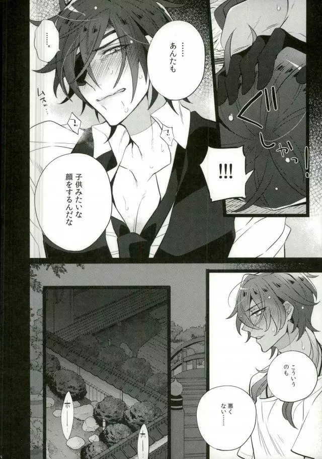 燭台切は喘がない - page15
