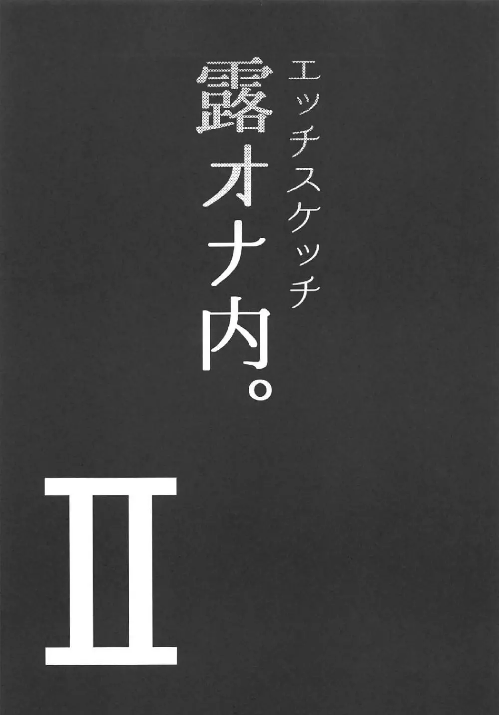 エッチスケッチ露オナ内。II - page4