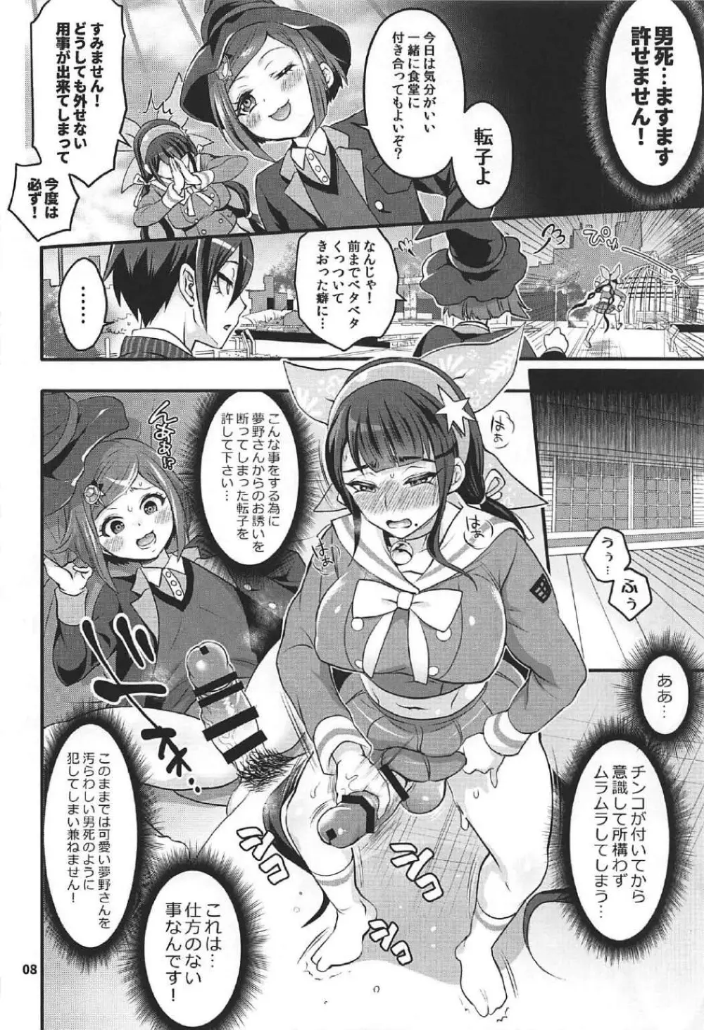 転子はチ○コが生えても男死のア○ルなんかに絶対負けません! - page7