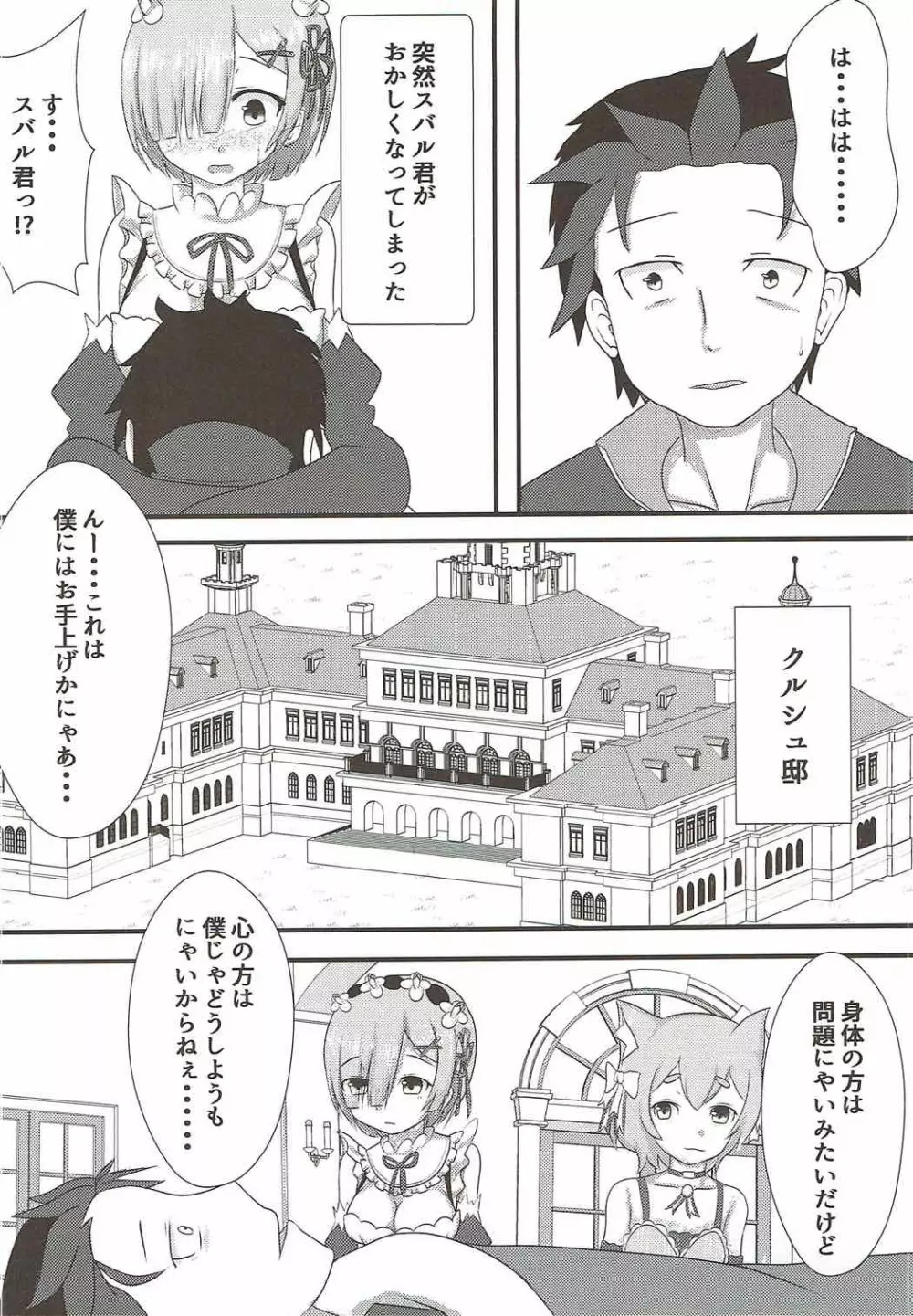 スバル君はレムが慰めてあげます - page3