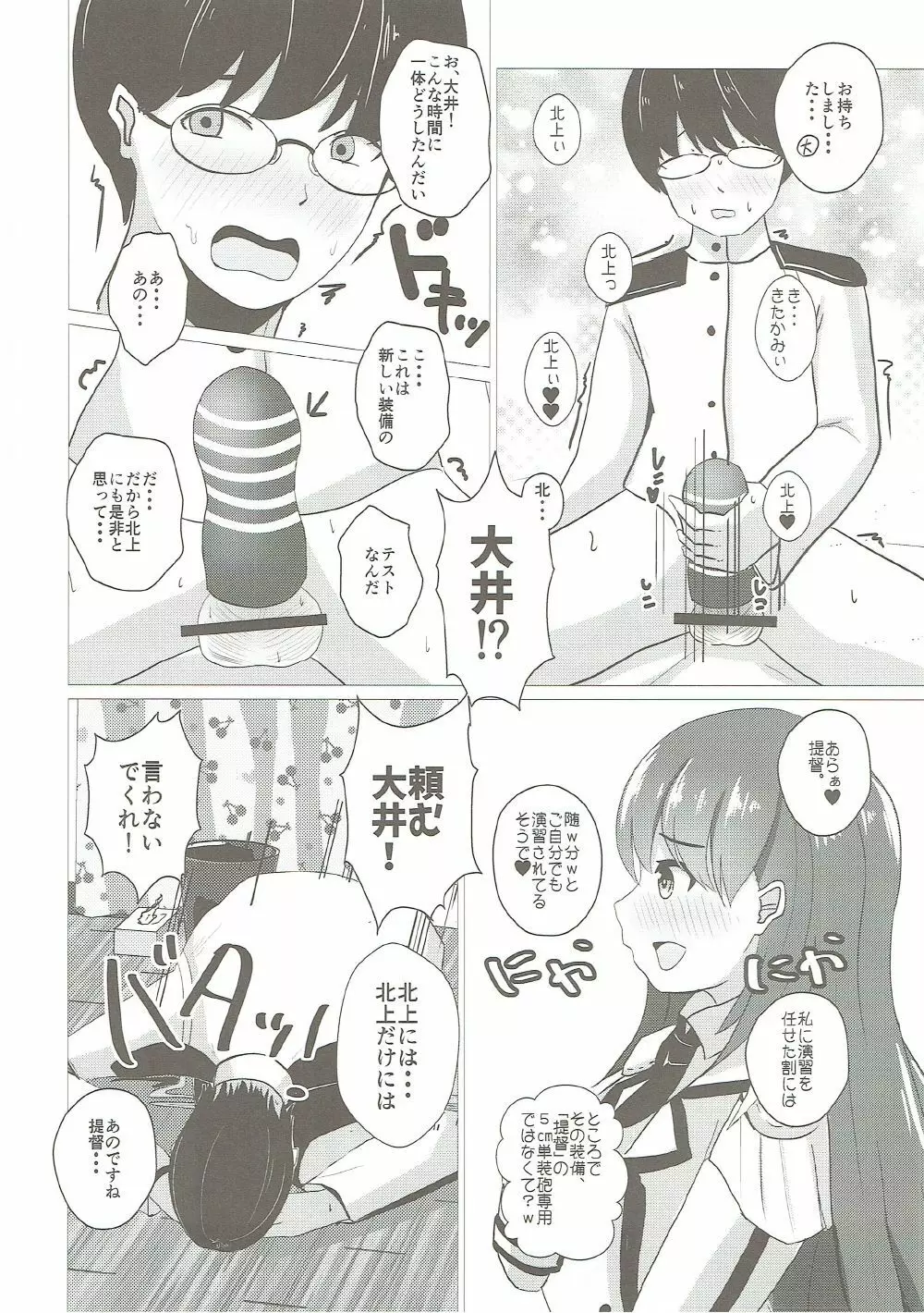 大井っちと練習したいっ!! - page5