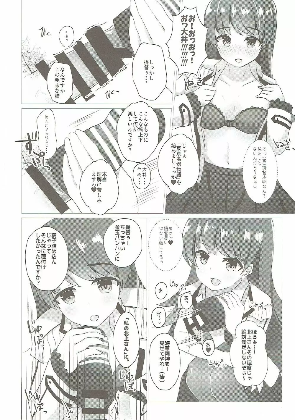 大井っちと練習したいっ!! - page7