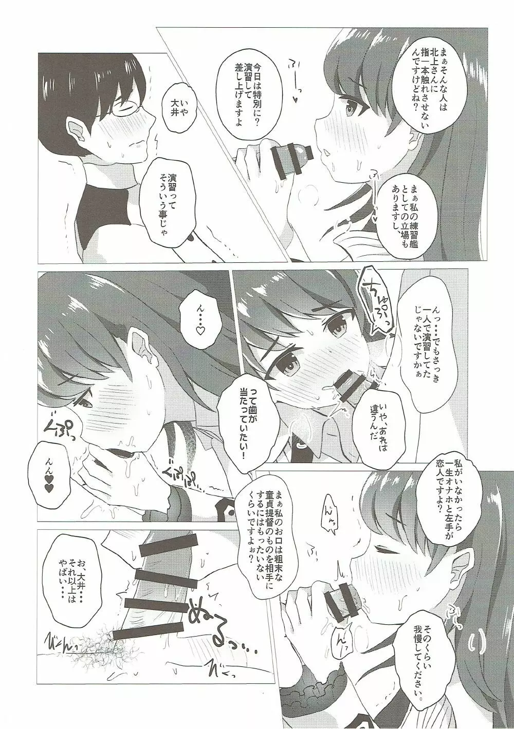 大井っちと練習したいっ!! - page9
