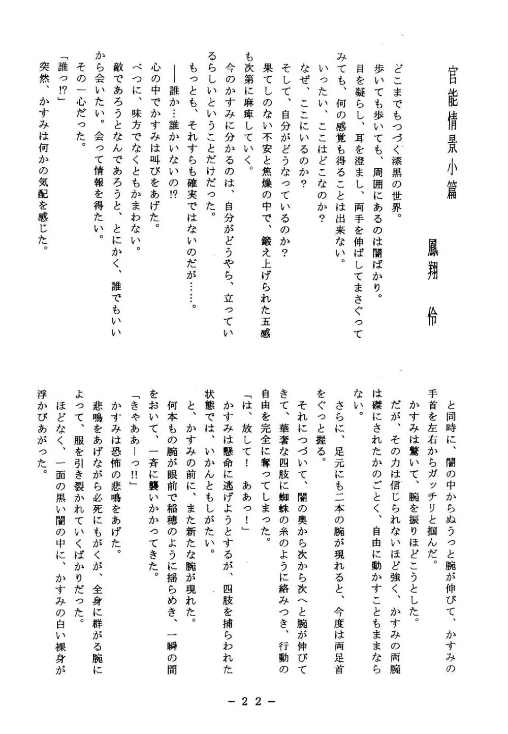 死活娘官能写真集 - page22